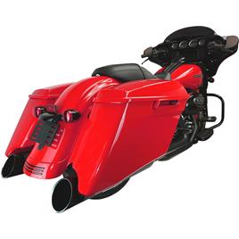 Khrome Werks 4.5´´ Edge Fl M8 Harley Davidson Flhr 1750 Road King 107 Ref:202885 Muffler Vermelho