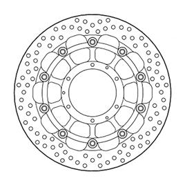 Moto-master Mm113157 Disc Brake Prateado