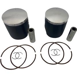 Wossner Ski-doo K7064da-2 Piston Kit Prateado