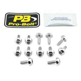 Pro Bolt Ss12dischonfr Stainless Steel Brake Disc Screws 12 Units Prateado