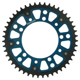 Supersprox Stealth 51d Rst457x51blu Rear Sprocket Prateado 51t