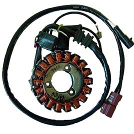 Kokusan Trifase 18 Polos 12v 350w Piaggio-quasar 250 4t Stator Castanho