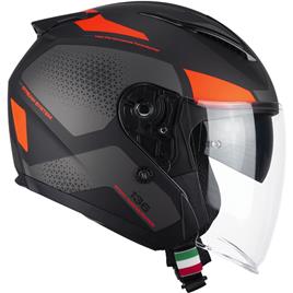 Cgm 136g Dna Galaxy Open Face Helmet Preto L