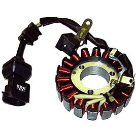 Kokusan Trifase 18 Polos 12v 350w Piaggio Quasar 250 4t Stator Dourado