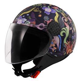 Ls2 Of558 Sphere Lux Ii Bloom Open Face Helmet Colorido 2XL