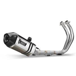 Mivv Speed Edge Yamaha Tracer 700/gt/tracer 7 16-23 Full Line System Prateado