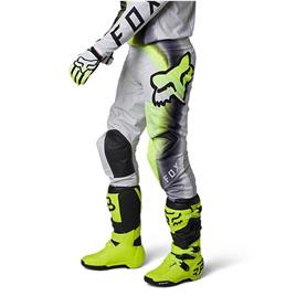 Fox Racing Mx 180 Toxsyk Off-road Pants Amarelo,Branco 28 Homem