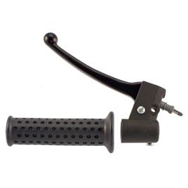 Domino Paggio Free 50cc Left Lever With Grip Preto