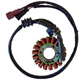 Kokusan Trifase 18 Polos 12v 370w Piaggio Master 400 Stator Prateado