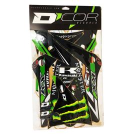 Dcor Visuals Monster Energy Kawasaki Kx 450f 12-14 Graphic Kit Colorido