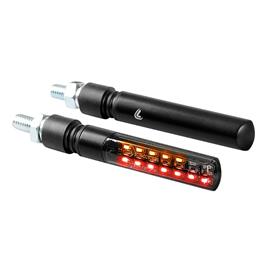 Lampa Line Sq Tail Light&led Turn Signals Prateado