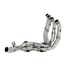 Arrow Not Homologated Manifold Racing Collectors For Race-tech Suzuki V-strom 650 ´17-20 Prateado