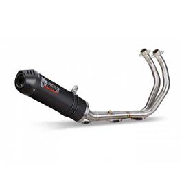 Mivv Oval Yamaha Mt-07/fz-07 2014-24 Full Line System Prateado