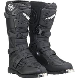 Moose Soft-goods Qualifier Atv Off-road Boots Preto EU 48 1/2 Homem