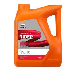 Repsol Rider 4t 15w-50 4l Motor Oil Laranja