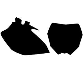 Black Bird Honda Crf250-450 2009-2012 Stickers Preto