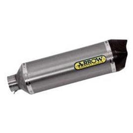 Arrow Race-tech Aluminium With Carbon End Cap Kawasaki Z 650 ´17-20 Muffler Prateado