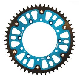 Supersprox Stealth 51d Rst2452x51blu Rear Sprocket Prateado 51t