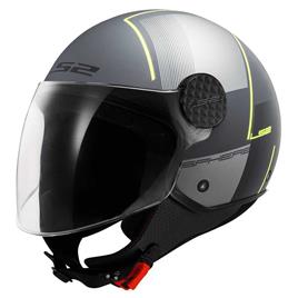 Ls2 Of558 Sphere Lux Ii Firm Open Face Helmet Preto XS