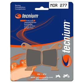 Tecnium Mor277 Sintered Brake Pads Transparente