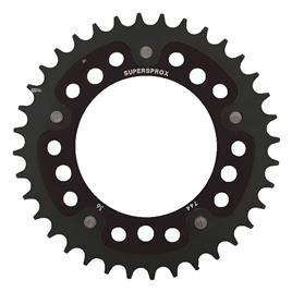 Supersprox Stealth Ducati 525x36 Rst744x36blk Rear Sprocket Prateado 36t