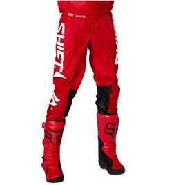 Fox Racing Mx White Label Trac Off-road Pants Vermelho 10-12 Years Rapaz