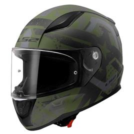 Ls2 Ff353 Rapid Ii Thunder Full Face Helmet Verde XS