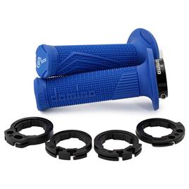 Domino D100 Off Road Color D-lock Grips Azul