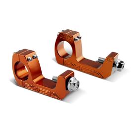 Cycra U-clamps T-2 Set 1cyc-1156-22 Handguard Anchor Laranja