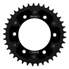 Supersprox Stealth Ducati 525x37 Rst745x37blk Rear Sprocket Prateado 37t