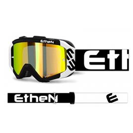 Ethen Ares Off-road Goggles Preto Mirror Gold/CAT3