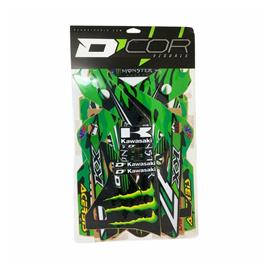 Dcor Visuals Monster Energy Kawasaki Kx 450f 13-14 Graphic Kit Verde