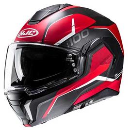 Hjc I100 Lorix Convertible Helmet Vermelho,Preto XS