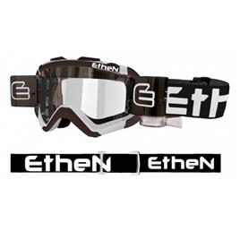 Ethen 05r Mud Goggles&roll Off Preto Clear/CAT0