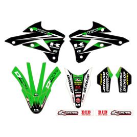 Dcor Visuals Kawasaki Kx 85 2014 Graphic Kit Verde