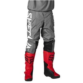 Fox Racing Mx White Label Trac Off-road Pants Cinzento 42 Homem