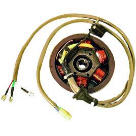 Kokusan 6 Polos 12v 90w Piaggio 50 2t 4168530 Starter Dourado