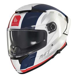 Mt Helmets Thunder 4 Sv Threads Full Face Helmet Branco XL
