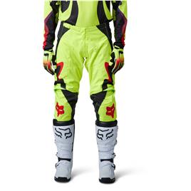 Fox Racing Mx 180 Kozmik Off-road Pants Amarelo 36 Homem