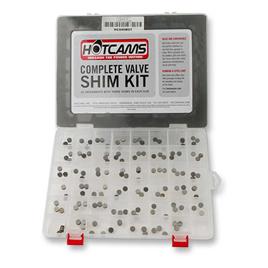 Hot Cams 1.20-3.50mmx7.48mm Valve Shim 141 Pieces Transparente