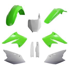 Polisport Off Road Mx Full Kawasaki Kx250f 04-05 Plastics Kit Verde