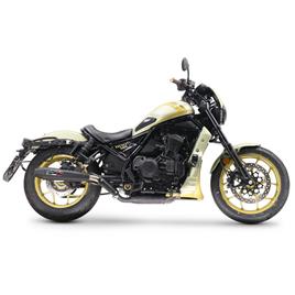 Gpr Exhaust Systems Honda Cmx 1100 Rebel 2021-2023 Homologated Muffler Db Killer Link Pipe Dourado