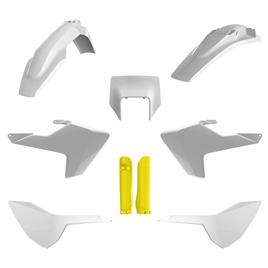 Polisport Off Road Full Husqvarna Te/fe 17-19 / 19 Plastics Kit Branco