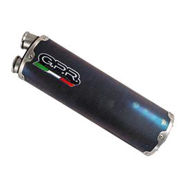 Gpr Exhaust Systems Triumph Tiger 1200 Gt - Rally 2022-2023 E5 Homologated Muffler Db Killer Link Pipe Prateado