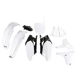 Ufo Yamaha Yzf 450 2011-2013 Yakit311-046 Plastics Kit Branco