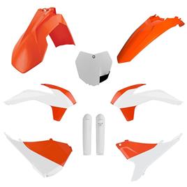 Polisport Off Road Mx Full Ktm Sx (15) Sx-f/xc/xc-f (13-14) Oem Plastics Kit Laranja