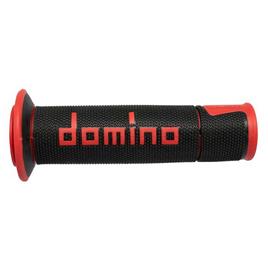 Domino On Road Racing Opened End Grips Preto 22mm / 120mm