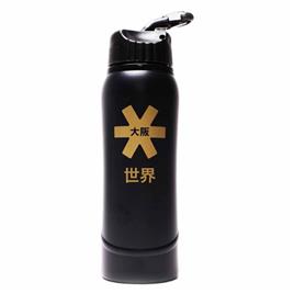 Osaka Kuro Aluminium 2.0 Water Bottle 12 Units Preto