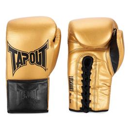 Tapout Lockhart Leather Boxing Gloves Dourado 10 oz L