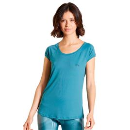 Ditchil Ease Short Sleeve T-shirt Azul S Mulher
